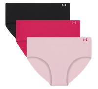 Mutande Under Armour UA PURE STRETCH NO SHOW HIPSTER-SOLID3PK 1200122410025 in taglia XS EU