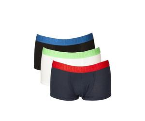 mutande uomo BIKKEMBERGS fashion trunk tripack WHITE NAVY BLACK XL 379327