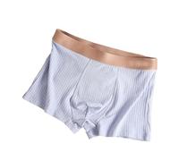 Mutande Uomo Boxer Cotone, Nuovi Slip Uomo in Cotone Tinta Unita con Fodera Comoda e Tessuto Traspirante per Benessere Quotidiano