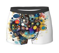 Mutande Uomo Boxer Verdure Fresche Frutta Stampa retrò Boxer da Uomo Intimo Morbido Intimo Maschile per Uso Quotidiano attività Commerciale Sport L