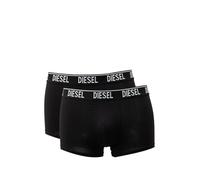 mutande uomo DIESEL shawntwopack set 2 boxer monocromo elastico logo NERO XXL NE