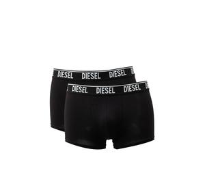 mutande uomo DIESEL shawntwopack set 2 boxer monocromo elastico logo NERO XXL NE