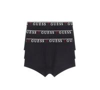 mutande uomo GUESS brian hero tripack set 3 trunks boxer JET BLACK W/ FROST G JE