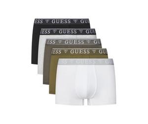 mutande uomo GUESS logo classic boxer 5 pack BLK WHT GREY LAVA OL XXL scelta=P