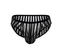 Mutande Uomo Slip Offerta Slip Uomo Mare Mutande Uomo Sexy Tanga Uomo Sexy Trasparente Slip Uomo Vita Bassa Mini Tanga Mutande Uomo Boxer Cotone Perizoma Uomo Sexy Hot Tanga Nero XXL