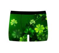 Mutande Uomo - Slip Uomo Intimo da Uomo da I Shenanigans Divertenti St Patricks Day Saint Paddy Graphic Biancheria Intima Stile Due (Green S)