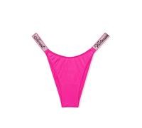 Mutandina Brasiliana Con Logo In Strass Di Victoria's Secret XS S M L XL