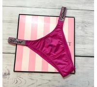 Mutandina Brasiliana Con Logo In Strass Di Victoria's Secret XS S M L XL