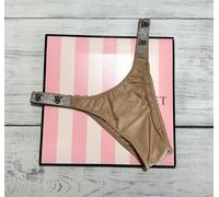 Mutandina Brasiliana Con Logo In Strass Di Victoria's Secret XS S M L XL