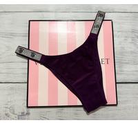 Mutandina Brasiliana Con Logo In Strass Di Victoria's Secret XS S M L XL