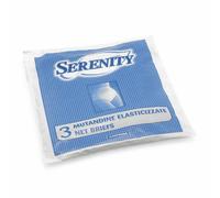 MUTANDINA ELASTICA RETTANGOLARE A RETE SERENITY L 3 PEZZI