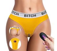 Mutandine aperte con proiettile vibrante e telecomando