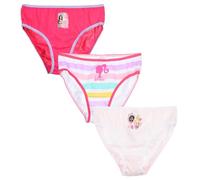 Mutandine Barbie Set 3 Pezzi Slip Intimo per Bambini 100% Cotone in Scatola