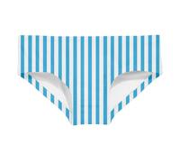 Mutandine comode per Tutti i Giorni per Bambine - Slip Morbidi e Traspiranti per Bambine dai 4 ai 12 Anni, vestibilità Basic Senza Cuciture per Le più Piccole (Light Blue-A, 4-5 Years)