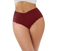 Mutandine da donna color pelle, senza cuciture, senza cuciture, a vita larga, a vita bassa, slip hipsters, panty skiny, traspiranti, mutandine invisibili, tinta unita