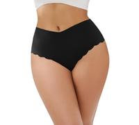 Mutandine da donna color pelle, senza cuciture, senza cuciture, a vita larga, a vita bassa, slip hipsters, panty skiny, traspiranti, mutandine invisibili, tinta unita