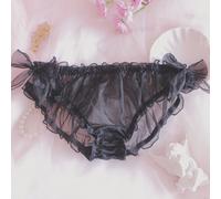 Mutandine in pizzo da donna slip bikini a rete trasparente eleganti e comodi
