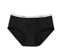 Mutandine Mestruali Donna 4 Strati Anti Perdite Bi Mutandine per Ragazze Adolescenti Protezione Ottimale E Sensazione Di Sicurezza Stile Letteratura Grafica Slip Mestruale Rovtop, Le Noir, L