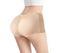 Mutandine per Il Sollevamento del Sedere da Donna Mutande Push up per Il Sedere da Donna Intimo Modellante imbottito per rinforzare l'anca (IT, Testo, S, Regular, Regular, Colore Pelle)