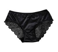 Mutandine sexy da donna, senza cuciture, in cotone trasparente, tinta unita, da donna, senza cuciture, con lacci, comodi e traspiranti