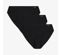 Mutande Under Armour Pure Stretch 3-Pack No Show Bikini 1383897-001 Taglie L