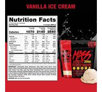 PVL Mutant Mass Extreme 2720 g Gelato alla Vaniglia
