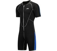 Mute Corte, Muta Termica Monopezzo da Immersione in Neoprene da 2 Mm per Donna E Uomo, Muta per Sport Acquatici, per Snorkeling, Surf, Immersioni, Nuoto, Men, M
