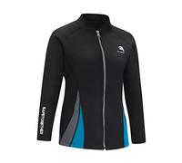 Mute da donna in neoprene da 2 mm - Giacca da donna con zip frontale calda a maniche lunghe per nuoto subacqueo