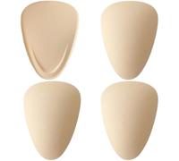 Muteitt 4 Pezzi Parti Intime delle Donne Pad Pantaloni Yoga Imbottiture per Cavallo Riutilizzabili Parti Intime Copertura per Leggings Costumi Bagno Activewear Costume Bagno