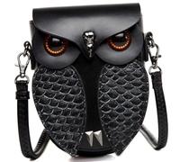 Muteitt Borsa a Tracolla Vintage con Gufo Steampunk, Borsa a Tracolla in Stile Gotico Rinascimentale con Tracolla Regolabile per