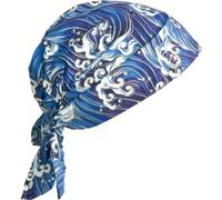 Muteitt Cappello Cuoco Giapponese per Uomo Cappello Cuoco Regolabile Bandana Chef Berretto con Teschio Cappello Cucina Traspirante per Cucinare in Cucina
