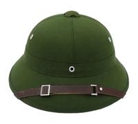 Muteitt Cappello Sole Estivo Uomo con Elmetto Coloniale Verde, Cappello Esercito della Guerra del Vietnam, Cappello Pescatore papà, Cappello Minatori nella Giungla