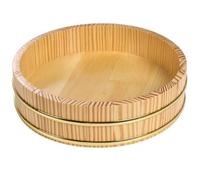 Muteitt Ciotola di Riso per Sushi in Legno Hangiri Sushi Oke Vasca per Mescolare Il Riso per Sushi Ciotola per Mescolare Il Riso in Legno per Cucina Domestica del Ristorante