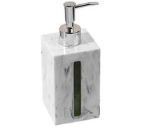 Muteitt Dispenser di Sapone, Flaconi di Sapone Liquido in Marmo, Contenitore per Shampoo Ricaricabile, Barattolo Decorativo in Resina per Sapone per Le, per Bagno E Cucina
