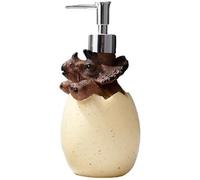 Muteitt Dispenser di Sapone, Simpatico Dispenser di Sapone per Le con Dinosauro per Cucina, Bagno, Dispenser di Sapone per Piatti Ricaricabile con Pompa in Acciaio Inossidabile