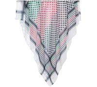 Muteitt Sciarpa Tattica del Deserto Shemagh con Stampa Palestinese Sciarpa Araba per Uomo Kefiah Araba Avvolgente per Collo Testa Viso