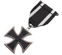 Muteitt Spilla con Medaglia Merito Tedesca della Prima Guerra Mondiale, Distintivo con Croce del 1914, per Abiti, Cappelli, Zaini, Vestiti, Decorazioni