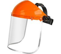 Muteitt Visiera di Sicurezza, Visiera Leggera, Maschera Trasparente per Macinazione, Il Taglio, Decespugliazione, L'edilizia