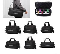 Muti - Borsa portatile per pedaliera per chitarra, per effetti a pedale e accessori, dimensioni 34 x 18 x 7 cm