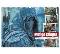 Mutige Krieger (Wandkalender 2026 DIN A3 quer), CALVENDO Monatskalender: Entdecken Sie die Legenden und Epen, die die Welt geprägt haben, und erleben ... Vielfalt der kriegerischen Helden.