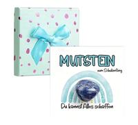 Mutstein per bambini Inizio della scuola, Bambini educazione Lucky Stone, Set di Arte con Carte Creative Casella Attività Pietre preziose per aula Regalo per studenti Ritorno alle scuole Lucky Stone