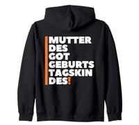 Mutter des Geburtstagskindes - German Mother Birthday Boy Felpa con Cappuccio