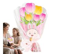 Muttertagskarten für die Mutter iebevoll gestaEltern-Kind-Bindungsaktivität | Muttertag Blumen-Bastelset Bastelpaket Mit Kunstaktivität Zum Selbermachen Für Tante Ehefrau Und Andere Frauen