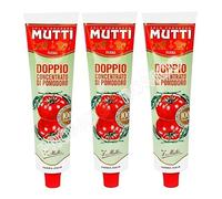 Mutti - Concentrato di pomodoro doppio, 130 g, confezione da 3
