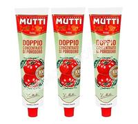 Mutti - Concentrato di pomodoro doppio, 130 g, confezione da 3