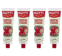 Mutti - Pasta di pomodoro doppio concentrato, 130 g, confezione da 4