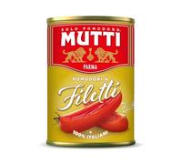 MUTTI - Pomodori a Filetti, 400g, Confezione da 6 unità