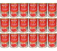 Mutti Pomodori Pelati Pomodori Pelati Prugna 100% Italiano 18 x 400g