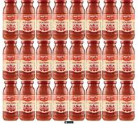 Mutti Salsa Pronta Datterini, Salsa di Pomodoro 100% Italiana, Confezione da 24 x 300g, + portachiavi italy shop service