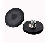 MUTUACTOR 4 PC Potente magnete al neodimio con rivestita in gomma D43 * 6mm M6 del barattolo magnetico multiuso LED del pannello della fotocamera, forza di trazione magnetica 9 kg